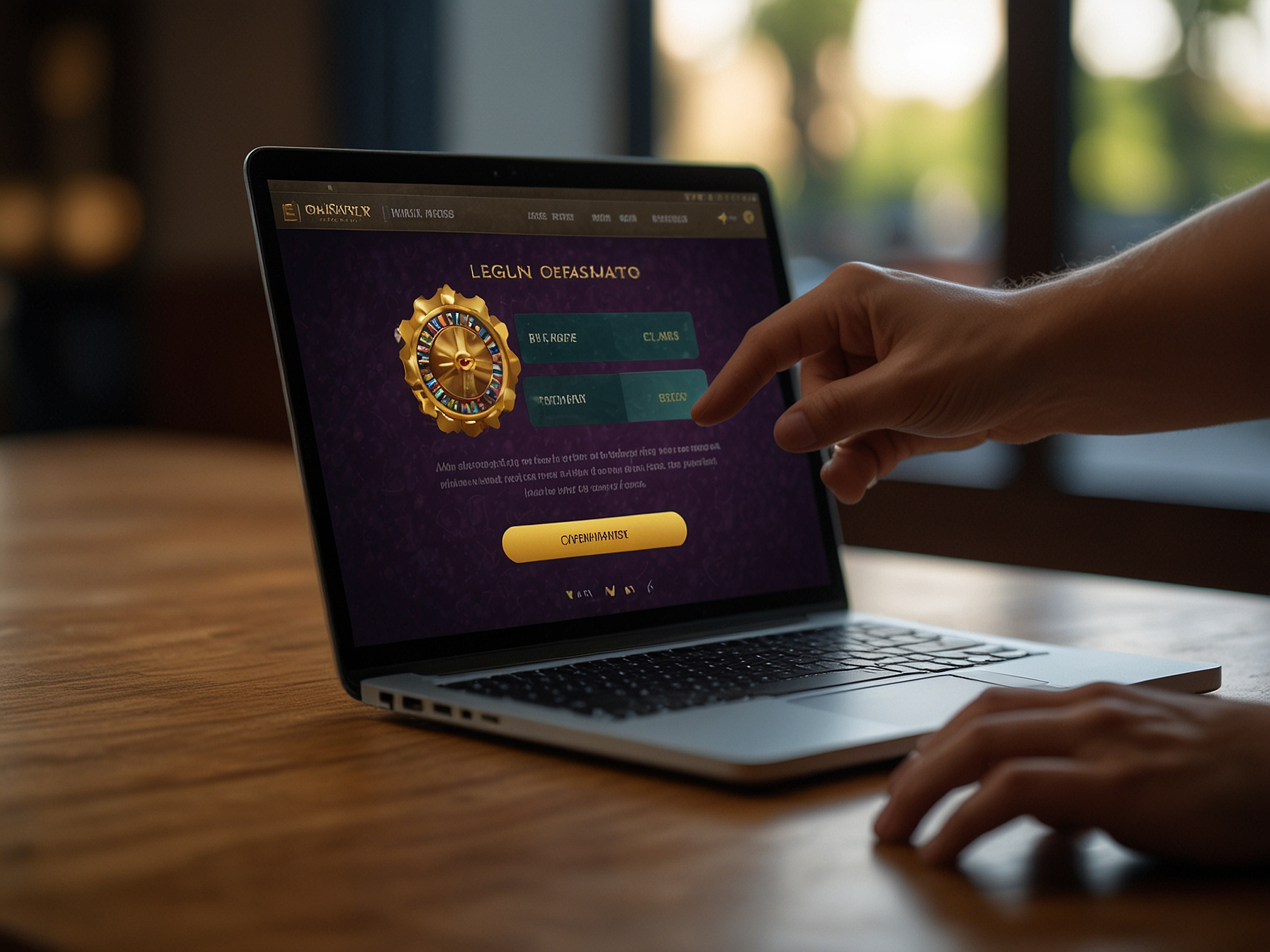 Login to Wild Tornado illustration